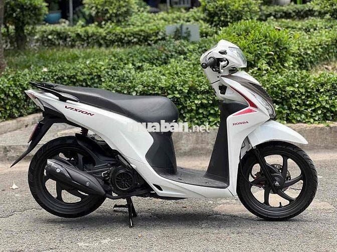 Honda Vision 2020 Smartkey Trắng đỏ
