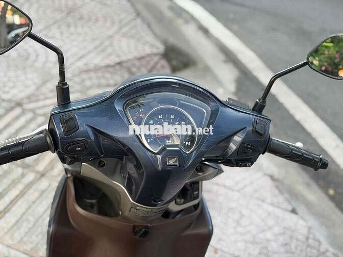 Honda Vision 2019 Smartkey Xanh bạc nâu Bstp 9 Chu