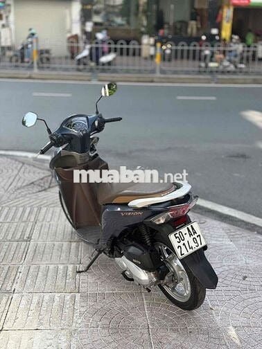 Honda Vision 2019 Smartkey Xanh bạc nâu Bstp 9 Chu