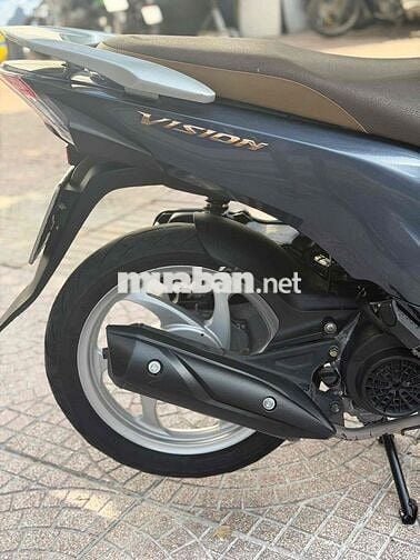 Honda Vision 2019 Smartkey Xanh bạc nâu Bstp 9 Chu