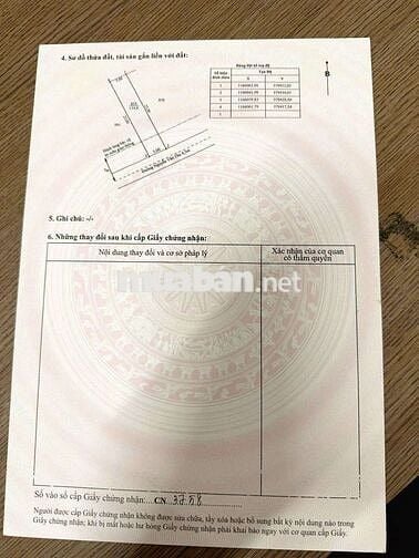 Hàng ngộp, 570tr sở hữu 125m2 đất thổ cư đường Nguyễn Văn Thọ
