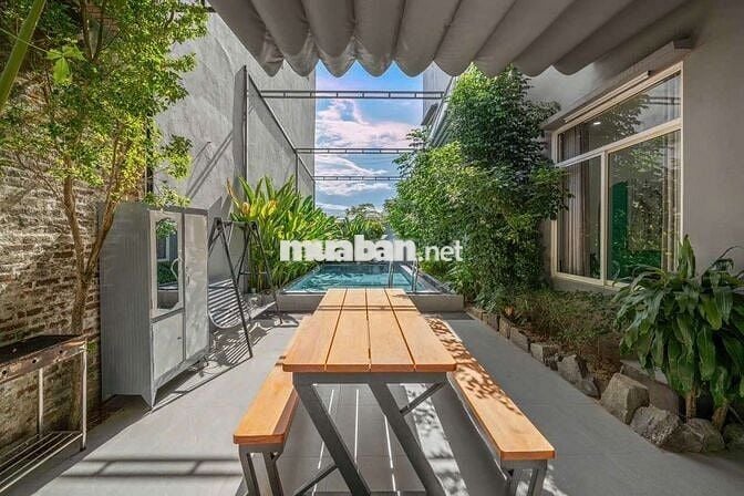 VILA HỒ BƠI SIÊU ĐẸP ,4PN,VS KHÉP KÍN FULL NỘI THẤT KHU BIỂN HỒ NGHINH