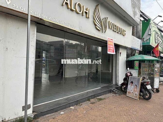 cho thuê mặt bằng kinh doanh mặt tiền quốc lộ 1K, Linh Xuân, Thủ Đức