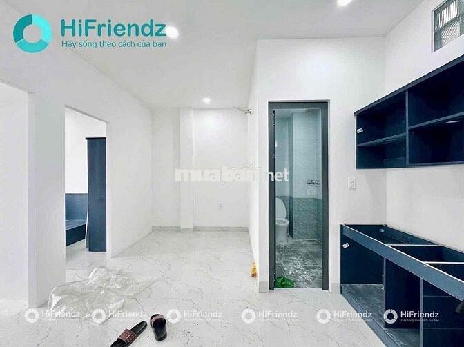 CHO THUÊ 2PN MỚI TOANH NGAY ĐẠI HỌC NGUYỄN TẤT THÀNH, CHỢ VƯỜN LÀI