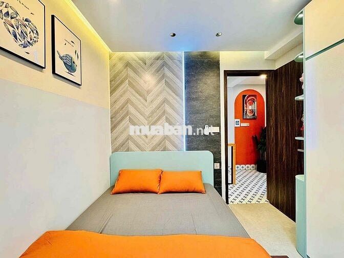 NHÀ ĐẸP GẦN LOTTE NGUYỄN VĂN LƯỢNG - 2 LẦU 4 PHÒNG NGỦ