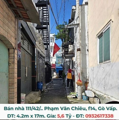 Hẽm 111/42/.. Phạm Văn Chiêu, f14, Gò Vấp