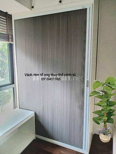 Vách rèm tổ ong tiện ích, giá siêu tốt, mẫu mã đa dạng