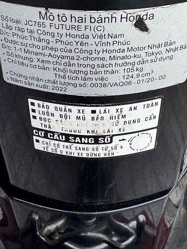 Fu led 2022 máy zin biển 67