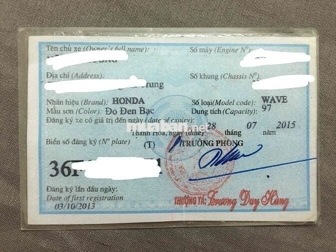 Honda Wave 2013 màu Đỏ