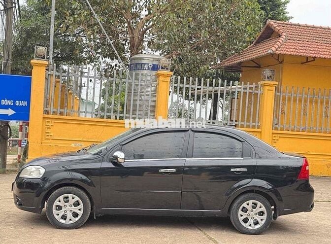 Daewoo Gentra 2009 Số sàn Đen