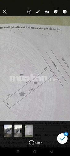 Bán nhà 104 m2 mới xây có sân rộng ở Ba Láng