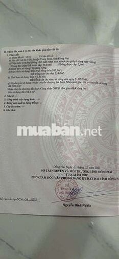 Tôi cần bán nhà cấp 4, 300m2 thổ cư.