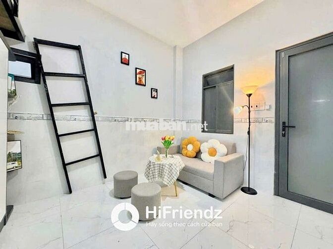 Phòng trọ gác lửng sẵn nội thất diện tích rộng Ngay Vườn Lài Tân Thành