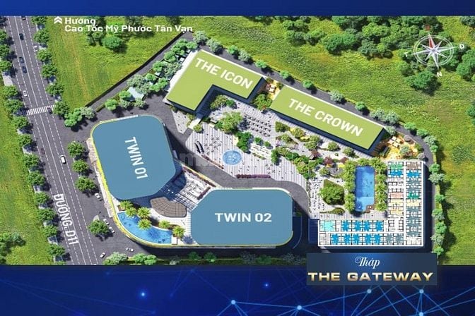 RỔ HÀNG BCONS CENTER CITY - VỐN 5%, GIÁ CĐT, NGÂN HÀNG HỖ TRỢ 75%