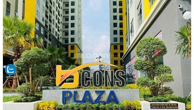 Căn hộ Bcons Plaza, 53m2, 2PN, kdc làng đại học thủ đức, giá 2,4 tỷ