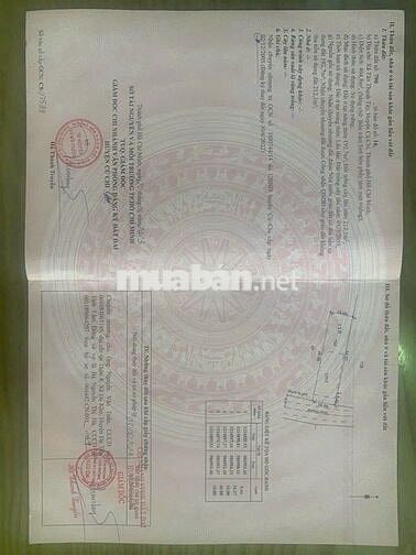 cần bán lô đất thổ cư đường nhựa cách tỉnh lộ 8 chỉ 100m.Dt 10x40m