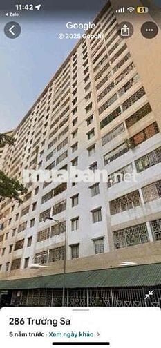 CHUNG CƯ TRƯỜNG SA - 50,82m2 - THANG MÁY - VIEW CỰC CHILL - BÌNH THẠNH