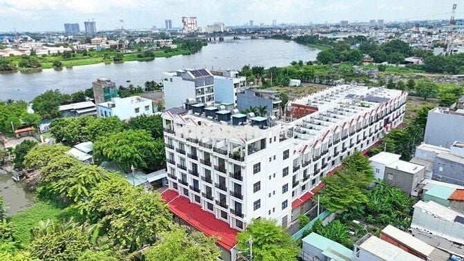 Bán Nhà Mới 4 Lau Khu Dân Cư Văn Minh . Sát KDT Vạn Phúc Quốc Lộ 13