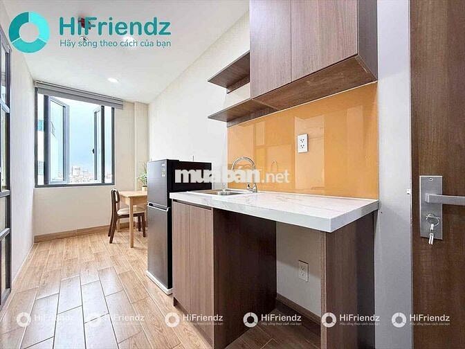 1 phòng ngủ tách bếp full nội thất rộng 35m2 - gần chợ An Nhơn