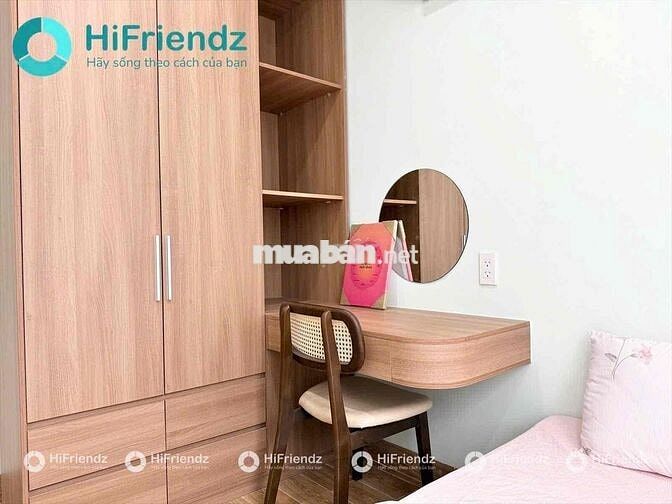 1 phòng ngủ tách bếp full nội thất rộng 35m2 - gần chợ An Nhơn