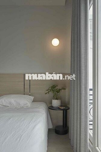 Cho Thuê Căn Hộ 1PN Quận 1 Có Ban Công– Tone Xám Sang Trọng View Rộng