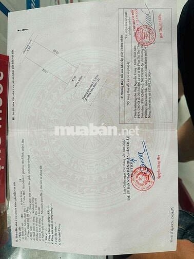 Bán Đất ( Tặng Nhà C4 ) MT đường Hoà Minh 14