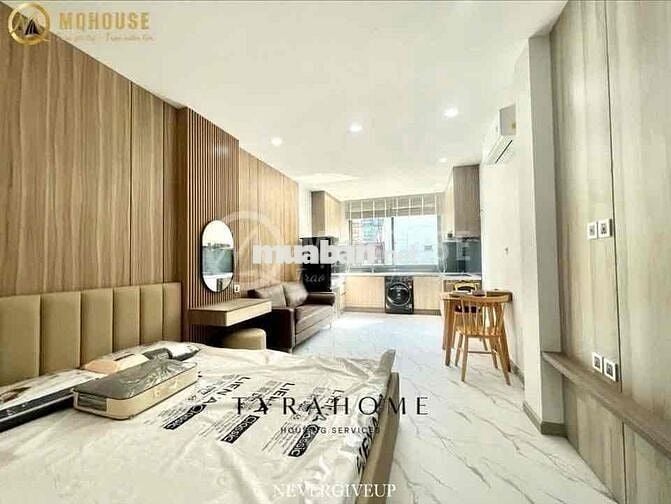 ✨ STUDIO CAO CẤP NGAY NGÔ TẤT TỐ – RỘNG 40M² – FULL NỘI THẤT – GIẶT SẤ