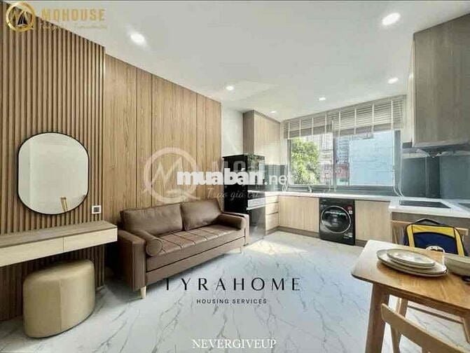 ✨ STUDIO CAO CẤP NGAY NGÔ TẤT TỐ – RỘNG 40M² – FULL NỘI THẤT – GIẶT SẤ