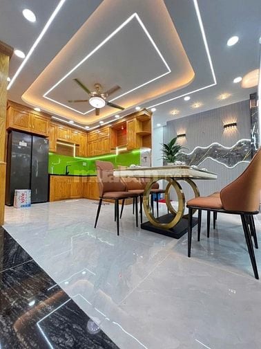 Nhà Đẹp 4 tầng 5,5m x13m.hẻm 9m đường hiệp Thành 07, P. hiệp thành q12