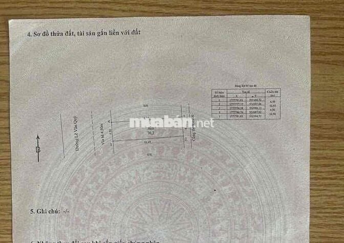 🏡 BÁN GẤP LÔ ĐẤT ĐẸP MT 7M5 LÊ VĂN QUÝ – SƠN TRÀ