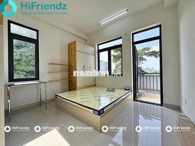 CHO THUÊ PHÒNG STUDIO MỚI XÂY BAN CÔNG NGAY TRUNG TÂM QUẬN BÌNH THẠNH