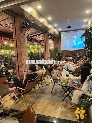 sang quán cafe 24h góc 2 mặt tiền
