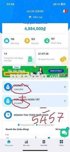 sang quán cafe 24h góc 2 mặt tiền