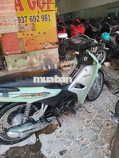 Honda Wave Xanh bạc