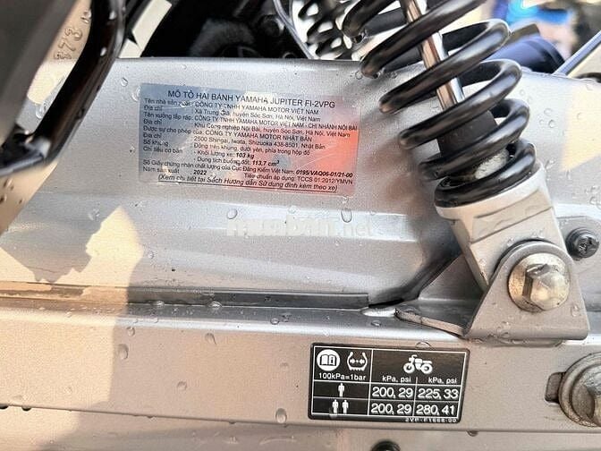 Yamaha Jupiter 2022 115cc Bạc Bs TP