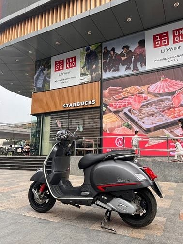 🚨 BÁN VESPA GTS 150cc – ĐEN NHÁM SIÊU NGẦU 🚨 🛵 Mạnh mẽ – Sang trọng