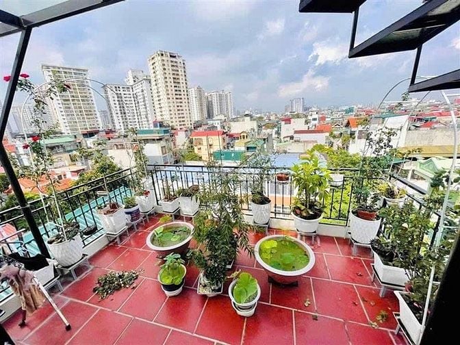 Bán Nhà Yên Duyên 65m²,5 Tầng Thang Máy – OTO – View Hồ – 12.8 Tỷ