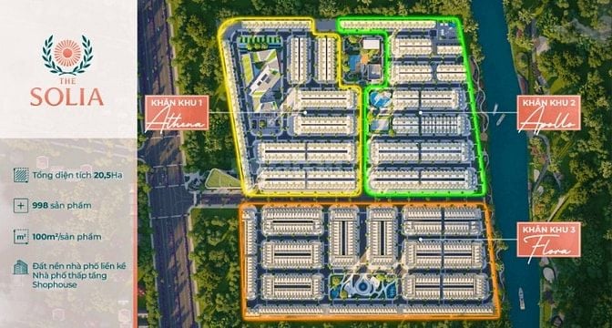 Trả trước chỉ từ 300 triệu sở hữu ngay 1 nền đất dự án The Solia