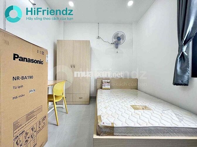 Cho thuê căn hộ dịch vụ có thang máy, cửa sổ đường Nguyễn Văn Đậu