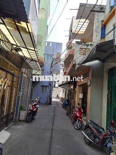 BÁN NHÀ MẶT TIỀN HẺM 6 MÉT. THÔNG THOÁNG