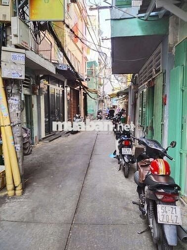 BÁN NHÀ MẶT TIỀN HẺM 6 MÉT. THÔNG THOÁNG