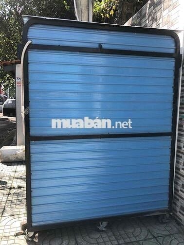 Nhà bán cà phê di động, đầy đủ đồ dùng, sẵn máy pha cà phê