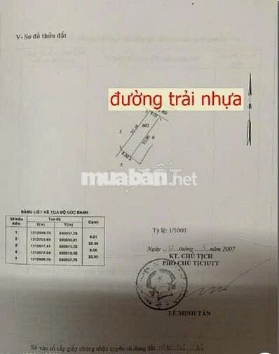 ĐẤT ĐẸP - GIÁ TỐT - Lô Đất Tiềm Năng Tại Xã Hòa Phú, Củ Chi