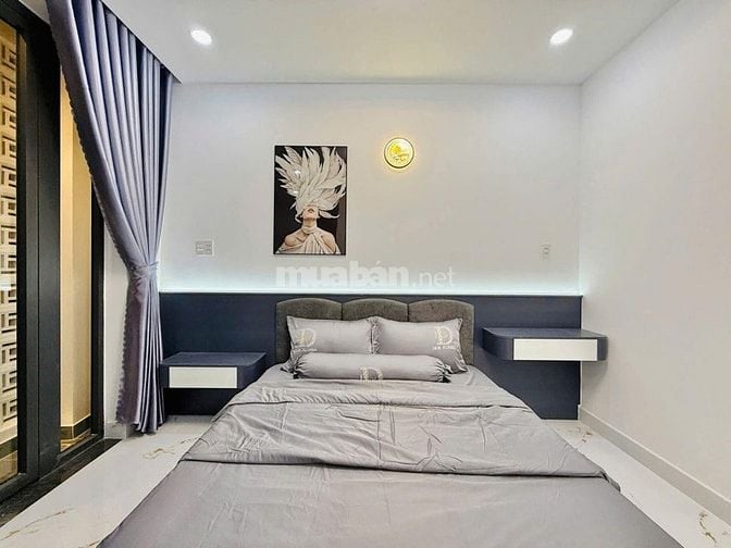 CẦN Bán Nhà ĐẸP BÙI QUANG LÀ GV, giá chỉ 3TY650 TL, Sổ Riêng, hẻm rộng