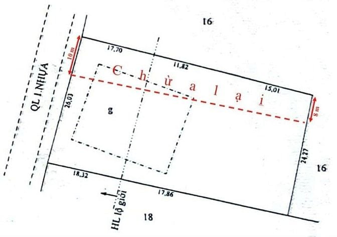 BẤT ĐỘNG SẢN GIÁ TRỊ - MẶT TIỀN QUỐC LỘ 1, CÓ SẴN NHÀ