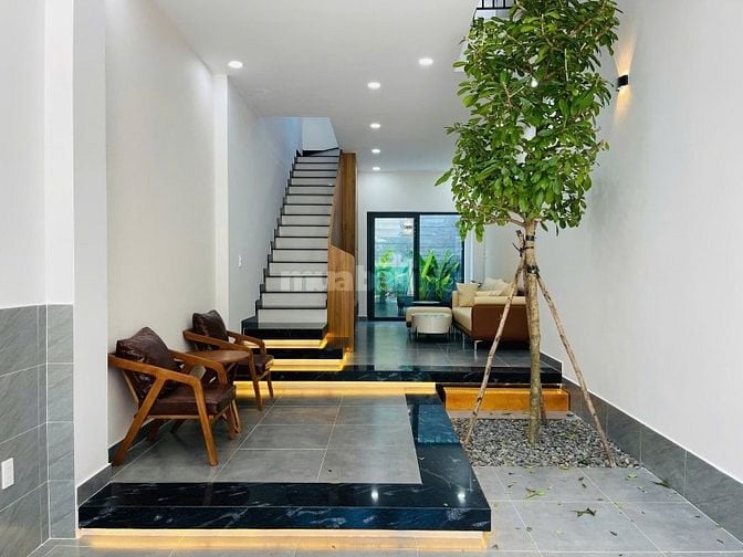 GIẢM 500Tr NHÀ MỚI XÂY - HẺM 6m THÔNG - 4 x 17 - 5 TẦNG - CHỈ 8.5 TỶ 