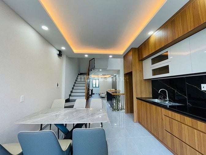 GIẢM 500Tr NHÀ MỚI XÂY - HẺM 6m THÔNG - 4 x 17 - 5 TẦNG - CHỈ 8.5 TỶ 