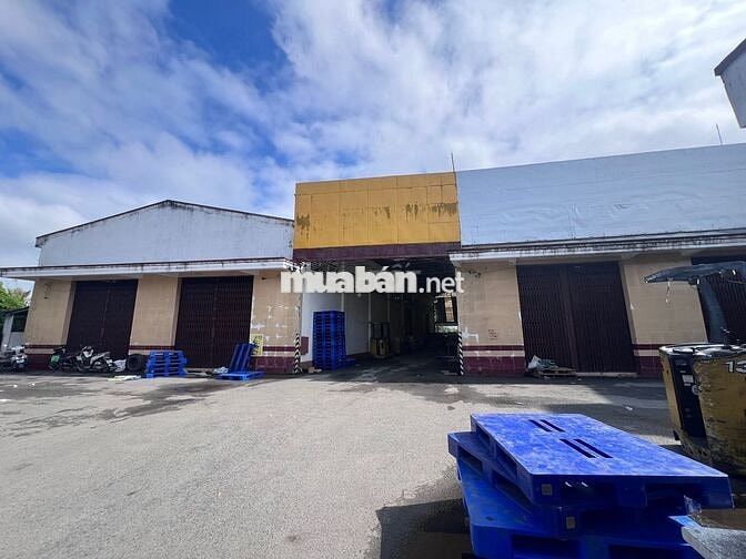 Cho thuê kho 1840m2, có PCCC, kho lạnh, tủ đông, đá gel giữ lạnh, kệ