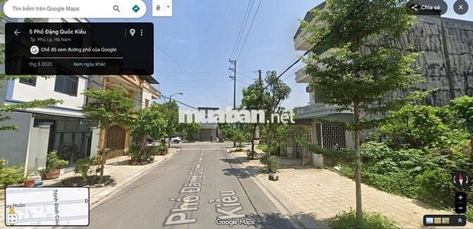 ĐẤT SỔ CHÍNH CHỦ 85,8m2 Đường Đặng Quốc Kiều, Tp Phủ Lý, Hà Nam