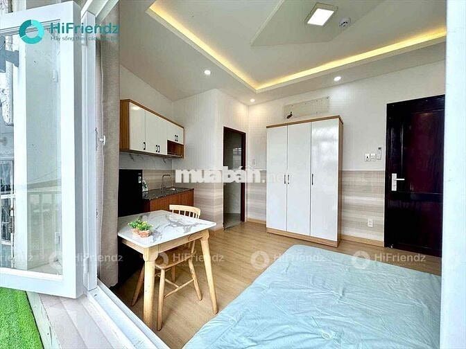 CHO THUÊ CHUNG CƯ MINI / 1 PHÒNG NGỦ - BAN CÔNG / TÁCH BẾP RIÊNG BIỆT